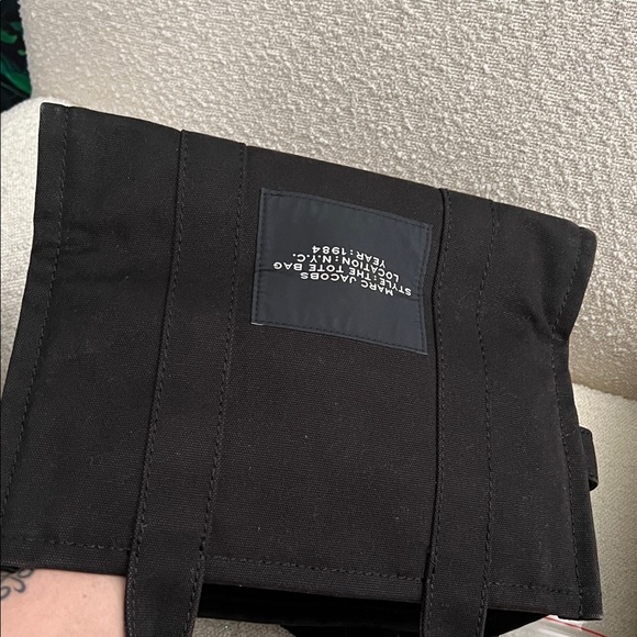 Marc Jacobs Black Canvas Tote Bag - Picture 3 of 14